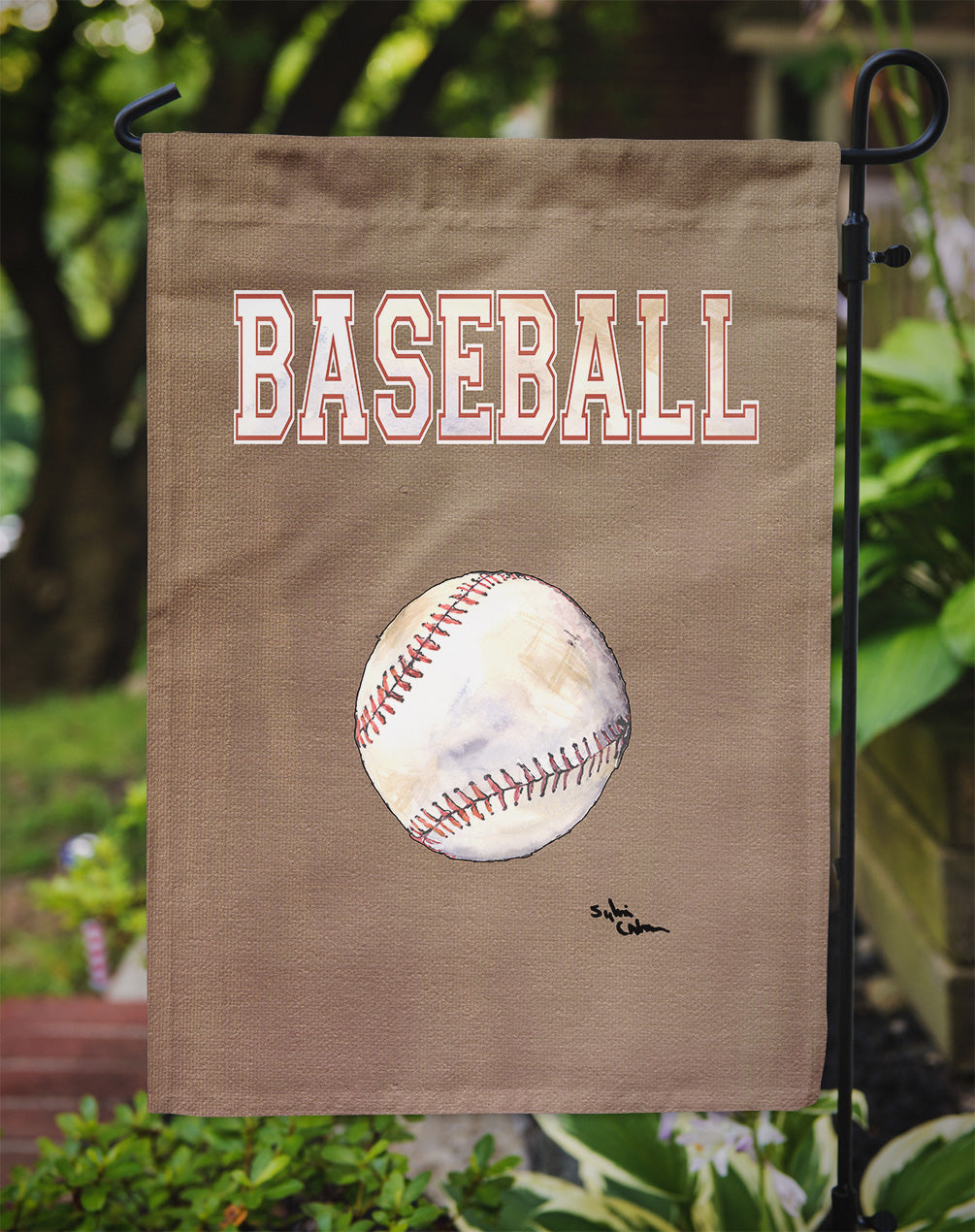 Baseball Garden Flag Mailbox Decorative Yard Banner Outside Patio Artwork for Flower Beds, Garden Size, Multicolor