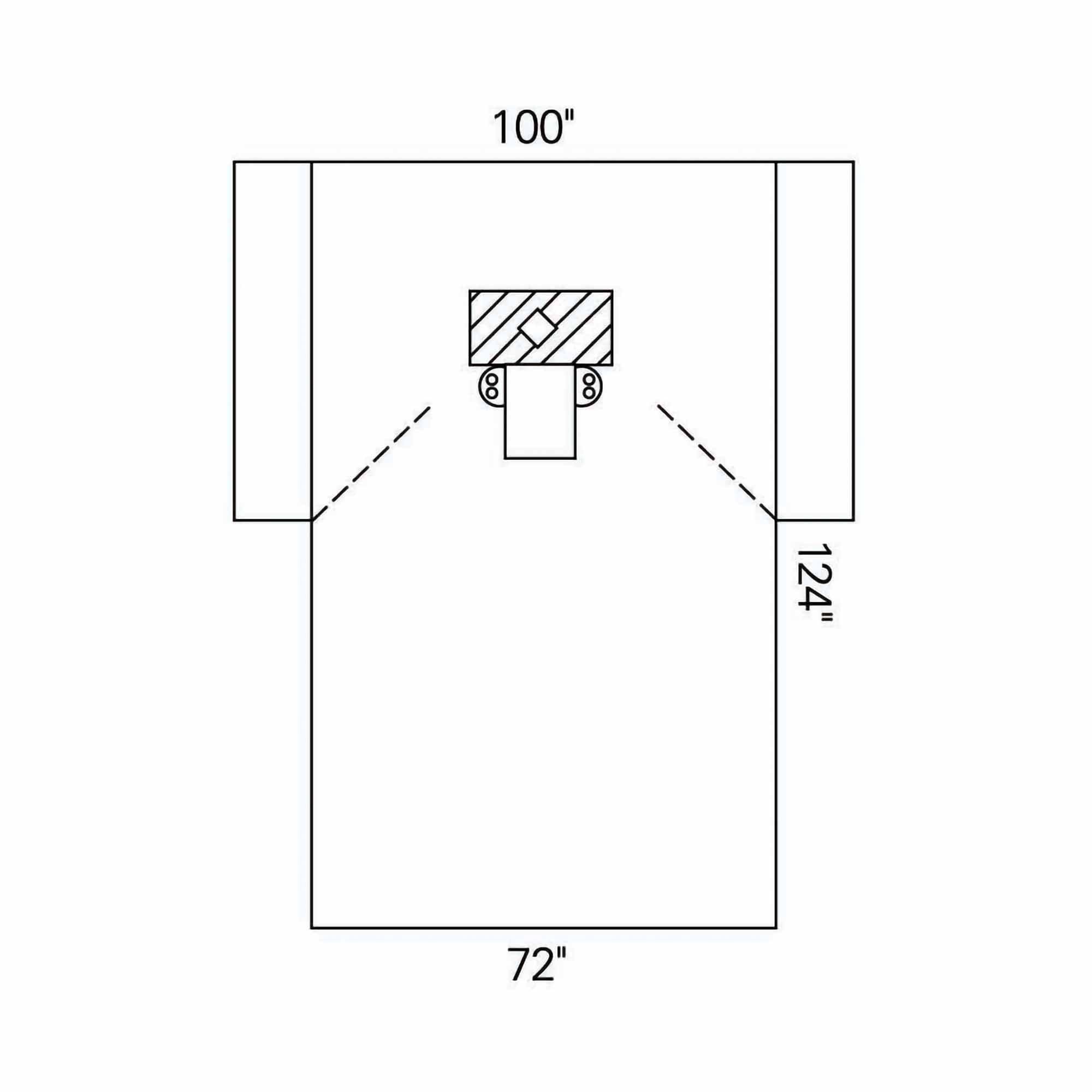 O&M Halyard Inc Halyard Sterile Thyroid EENT Drape, 100 x 72 x 124 Inch 89258, Case of 10