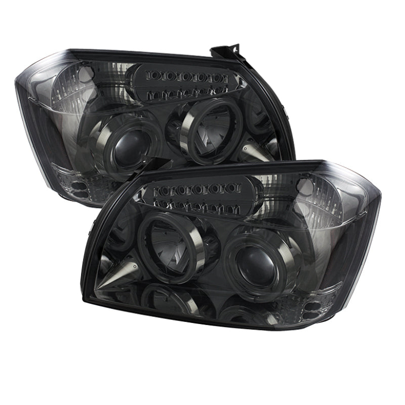 SPYDER Dodge Magnum 05-07 Projector Headlights CCFL Halo LED Smke PRO-YD-DMAG05-CCFL-SM 5039255