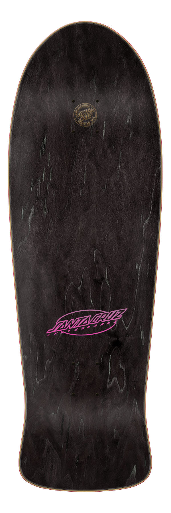 SANTA CRUZ SLASHER Silver Kaleidoscope 10.1" SKATEBOARD DECK
