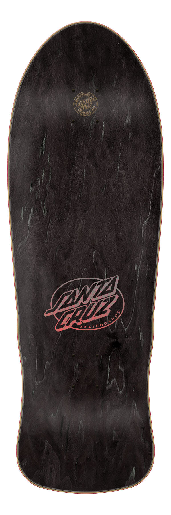 Santa Cruz O'Brien "Reaper" Silver Kaleidoscope 9.85" Skateboard Deck