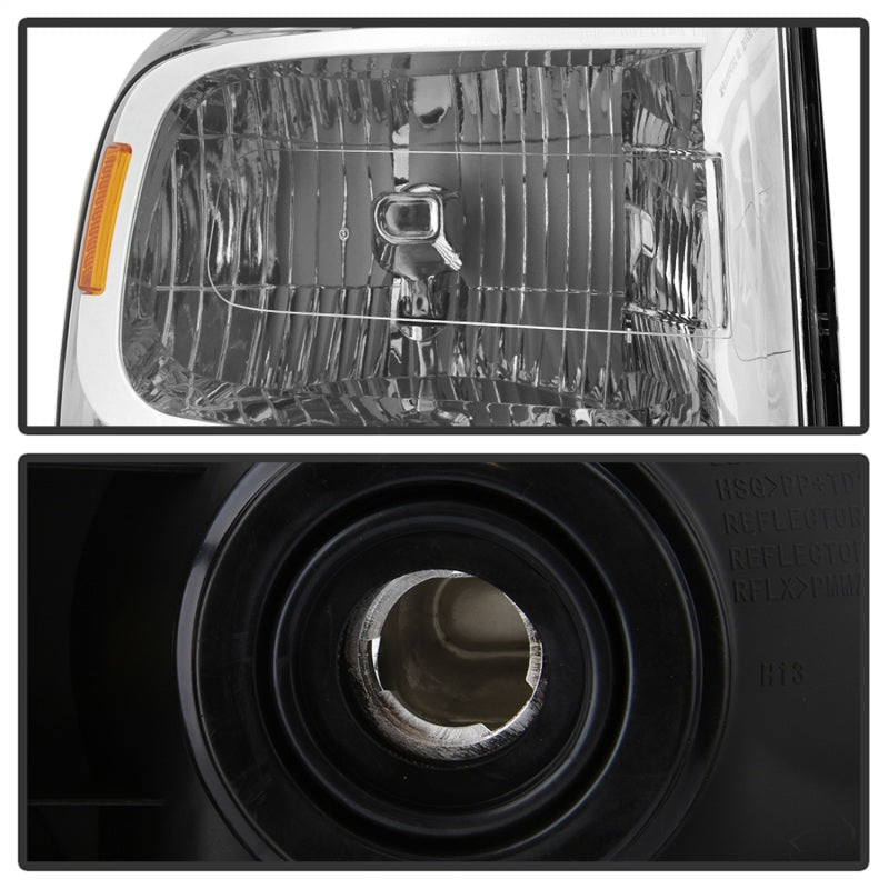 SPYDER xTune 07-14 Ford Expedition OEM Style Headlights -Chrome (HD-JH-FE07-AM-C) 9042409