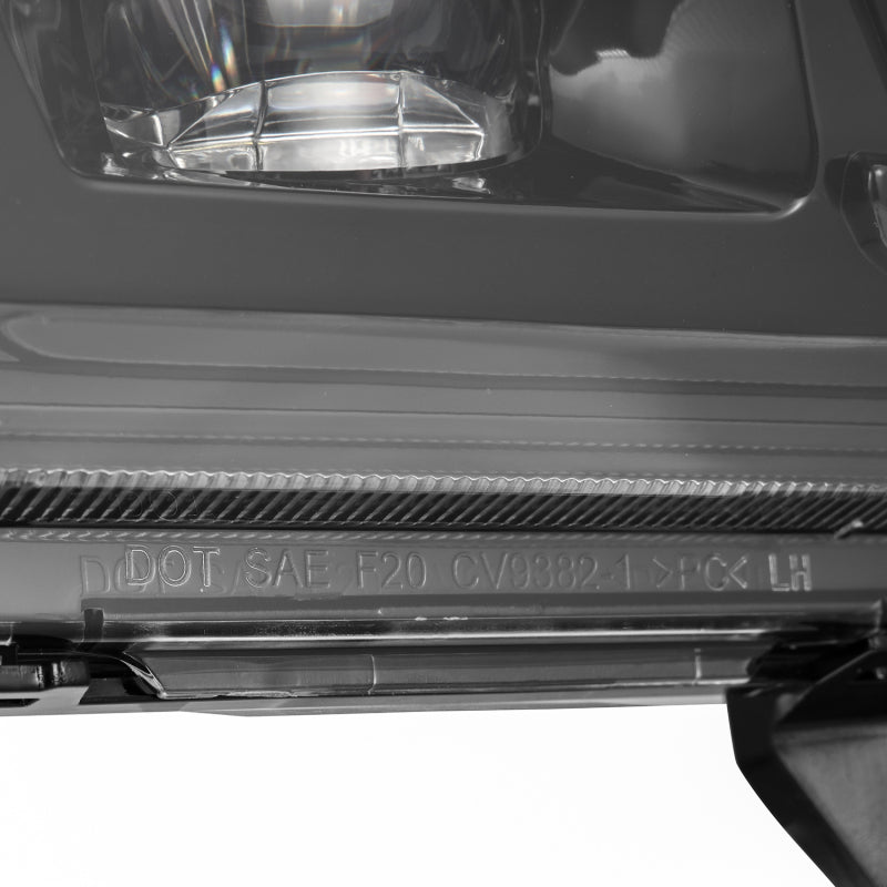 AlphaRex 19-23 Chevrolet Silverado 2500/3500HD DoubleTap Dual Color LED Projector Fog Lights 210017 *Discontinued
