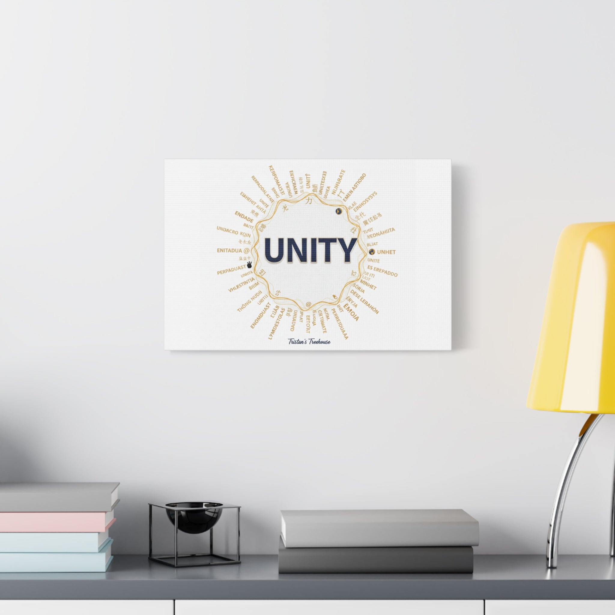 UNITY Canvas, Matte Stretched 1.25" | Dry January sober curious decor