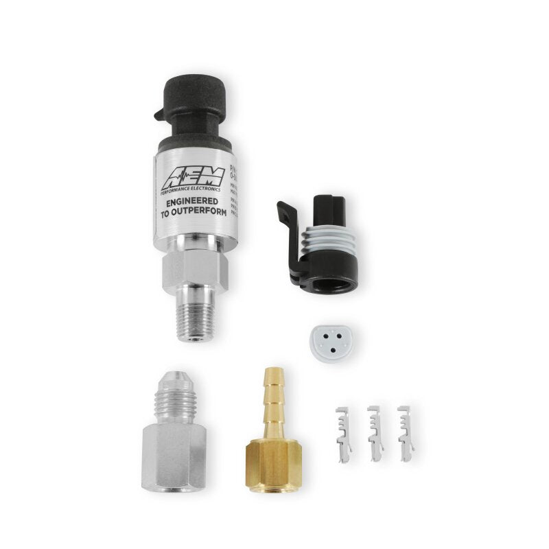 AEM Electronics 3.5 Bar or 50 PSIa Stainless Sensor Kit