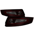 SPYDER xTune Porsche 911 977 05-08 Light Bar LED Tail Lights - Red Smoke ALT-ON-P99705V2-LBLED-RS 9038648