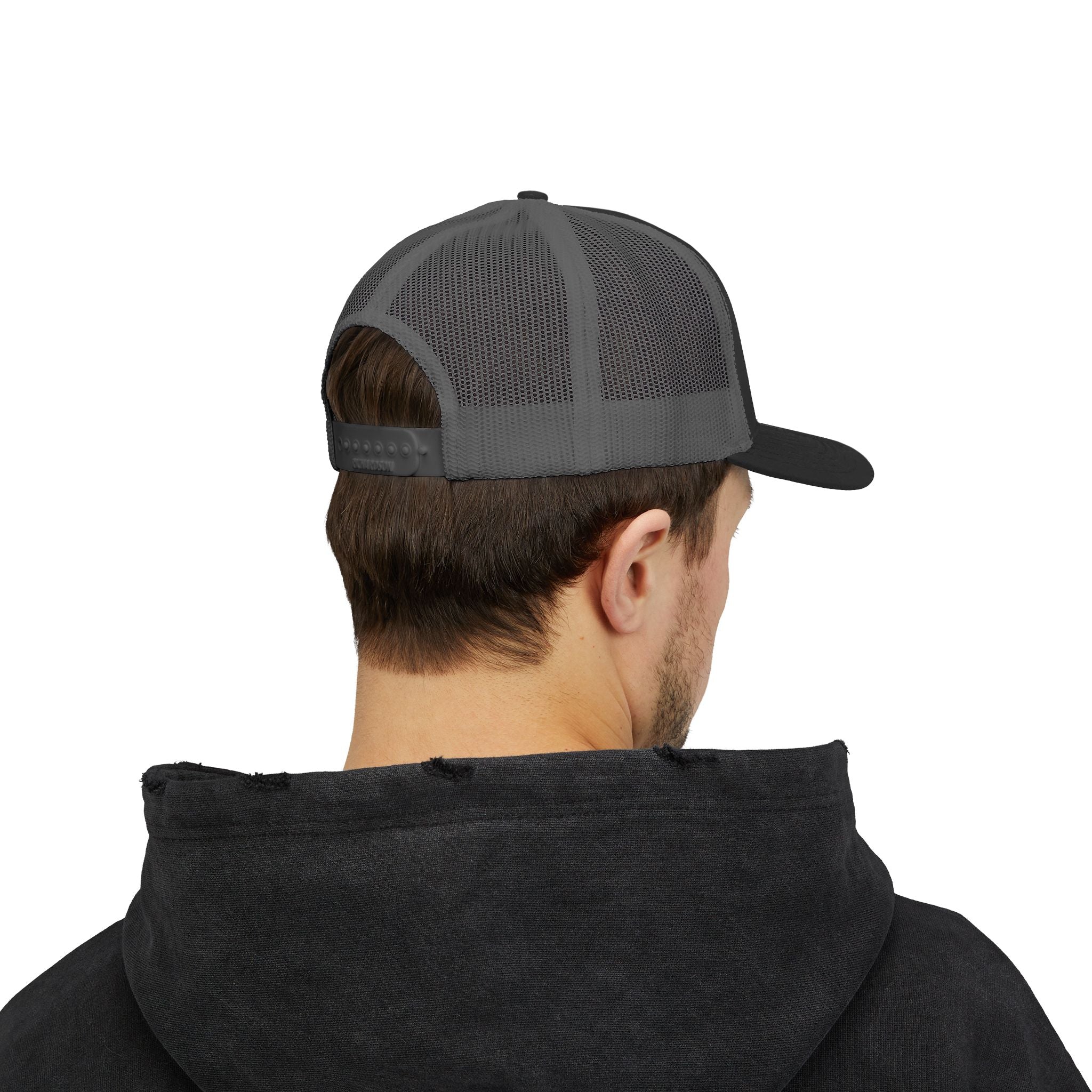 Happy Corgi Snapback Trucker Cap — "Happy Corgi Dog Happy Life"