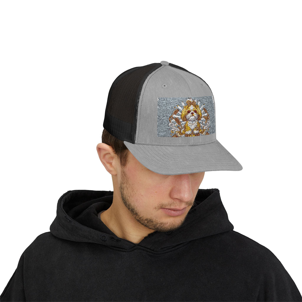 Trucker Cap —  Funny Dog Patch Snapback