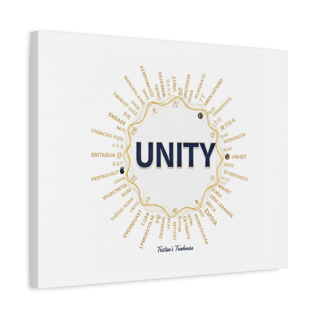 UNITY Canvas, Matte Stretched 1.25" | Dry January sober curious decor