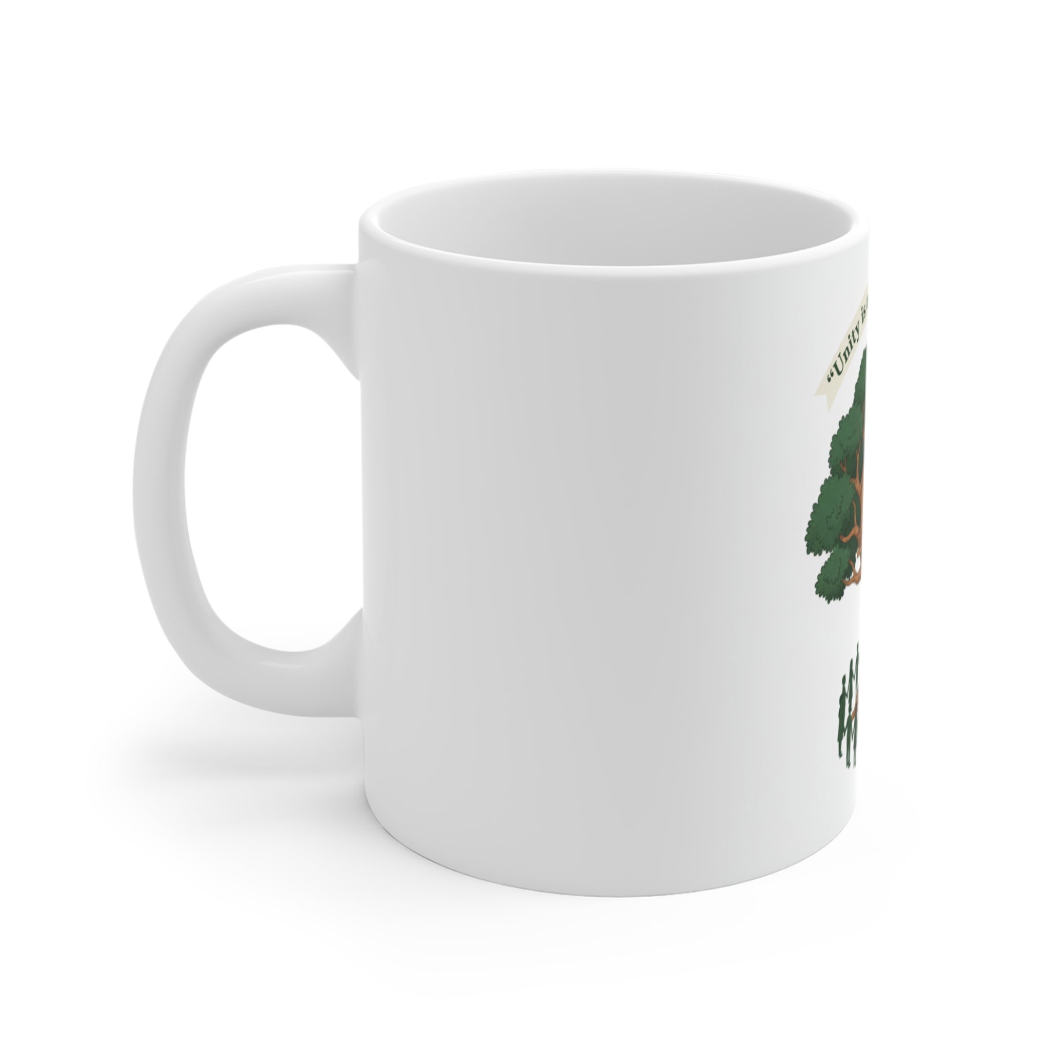 Unity Is a Universal Language 11oz Mug — Inspirational Coffee Cup