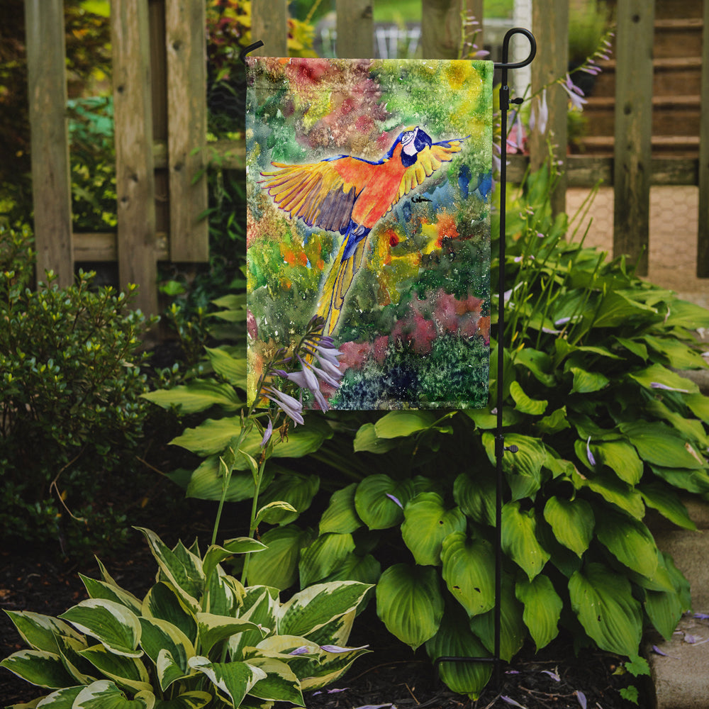 Parrot Parrot Head Garden Flag Mailbox Decorative Yard Banner Outside Patio Artwork for Flower Beds, Garden Size, Multicolor