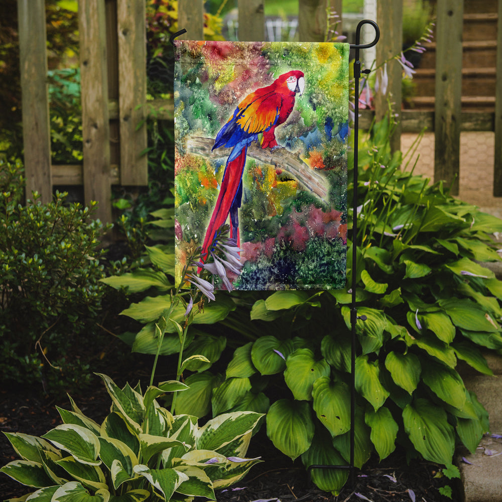 Parrot Parrot Head Garden Flag Mailbox Decorative Yard Banner Outside Patio Artwork for Flower Beds, Garden Size, Multicolor