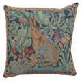 Rabbit as William Morris Left Small French Cushion