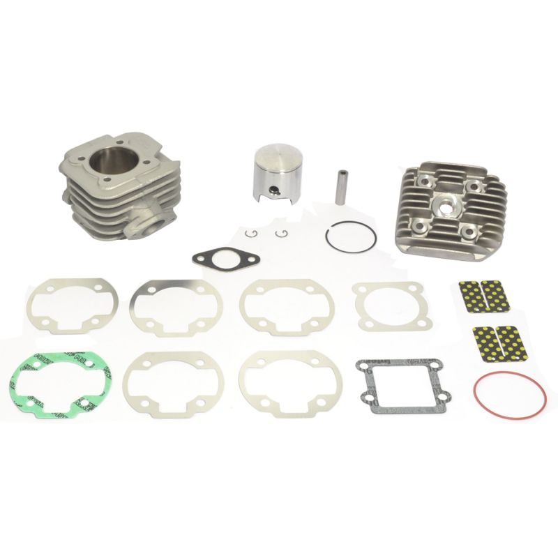 Athena 96-98 Aprilia 50 47.6mm Bore 10mm Pin Domed Piston BB Cyl Kit w/Head (For Athena Kit) 070100