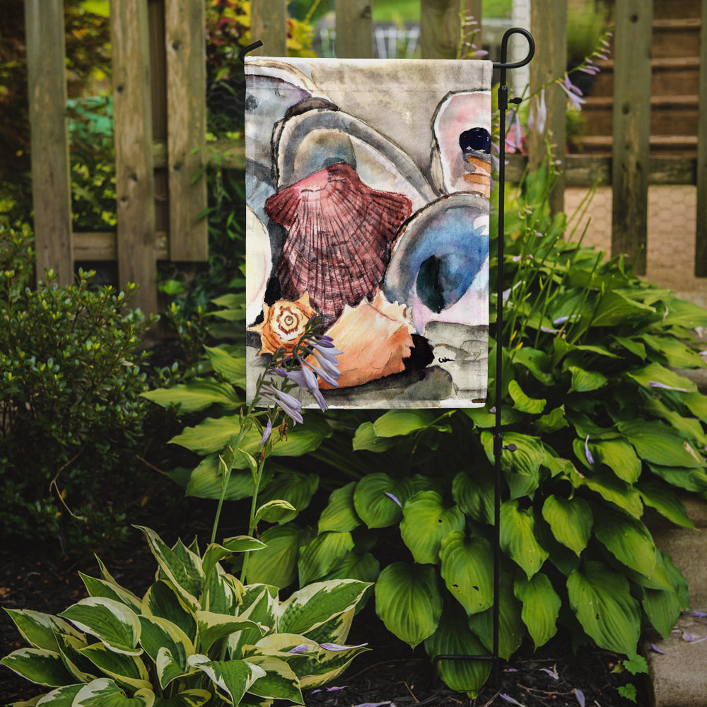 Sea Shells Garden Flag Mailbox Decorative Yard Banner Outside Patio Artwork for Flower Beds, Garden Size, Multicolor