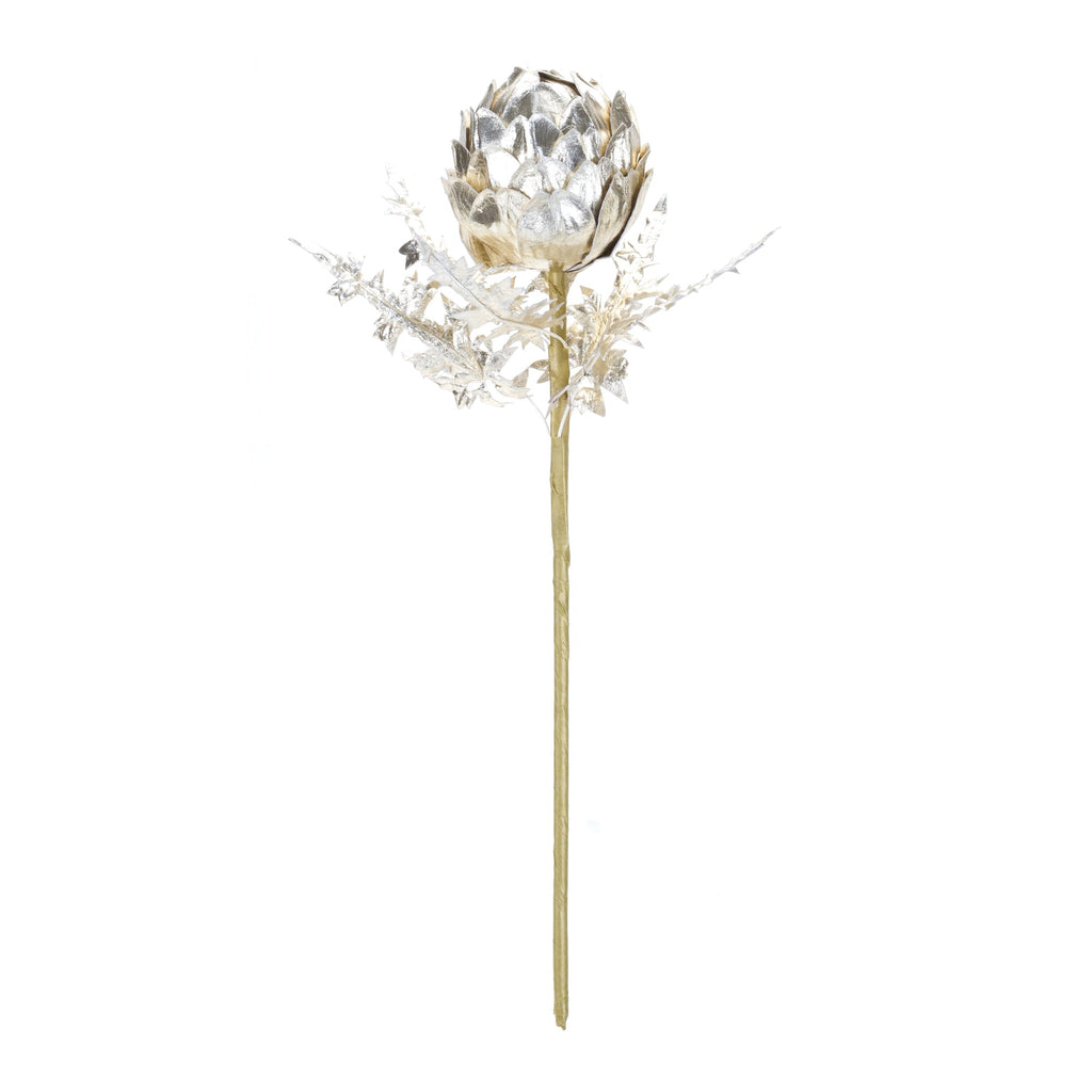Metallic Artichoke Stem (Set of 2)