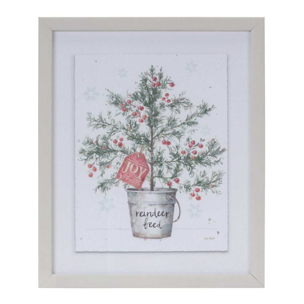 Potted Pine Tree Wall Art (Set of 2)