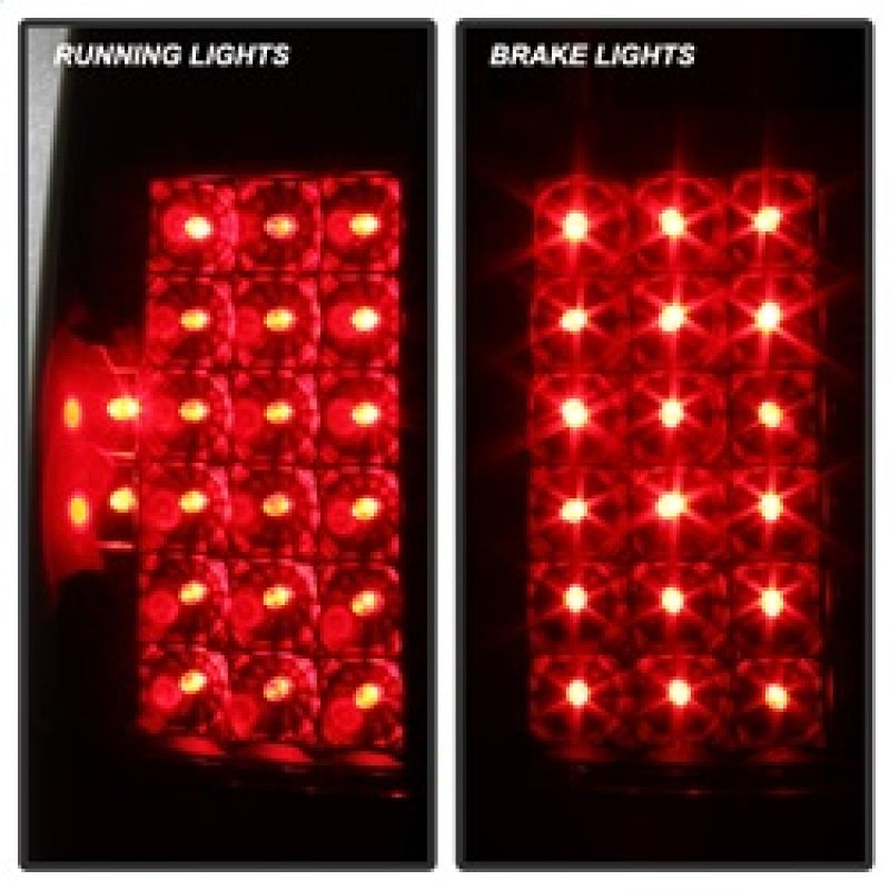 SPYDER Xtune Ford F250/350/450/550 Super Duty 99-07 LED Tail Lights Black Smoke ALT-JH-FF15097-LED-BKSM 9027642