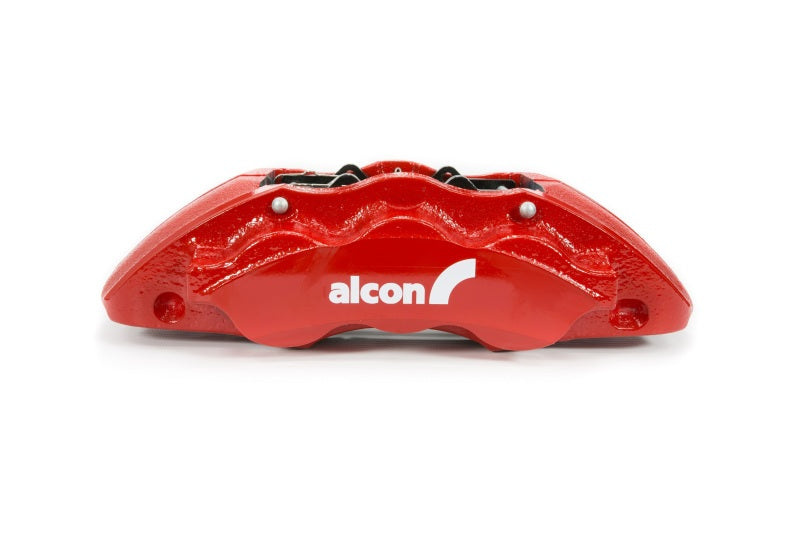 Alcon Ford 2019+ Ranger / 2020+ Bronco 350x34mm Rotors 6-Piston Red Calipers Front Brake Upgrade Kit BKF1551K61