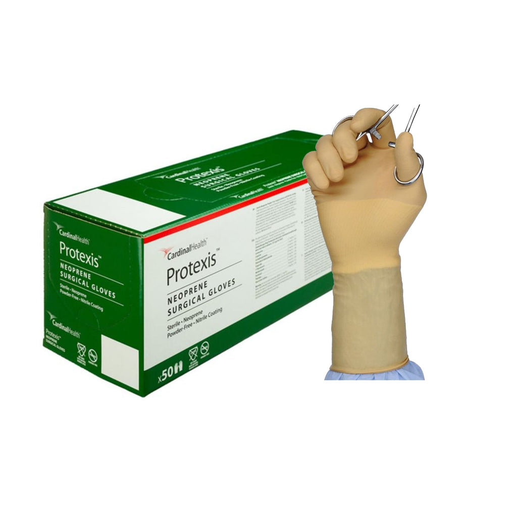 Protexis™ Polychloroprene Surgical Glove, Size 7, Ivory 2D73DP70