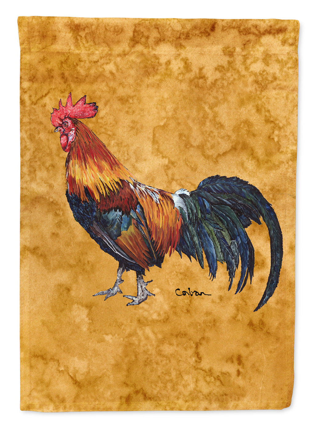 Rooster Garden Flag Mailbox Decorative Yard Banner Outside Patio Artwork for Flower Beds, Garden Size, Multicolor