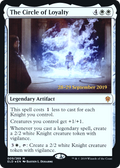 The Circle of Loyalty (PRE-09S) - Throne of Eldraine Promos Foil