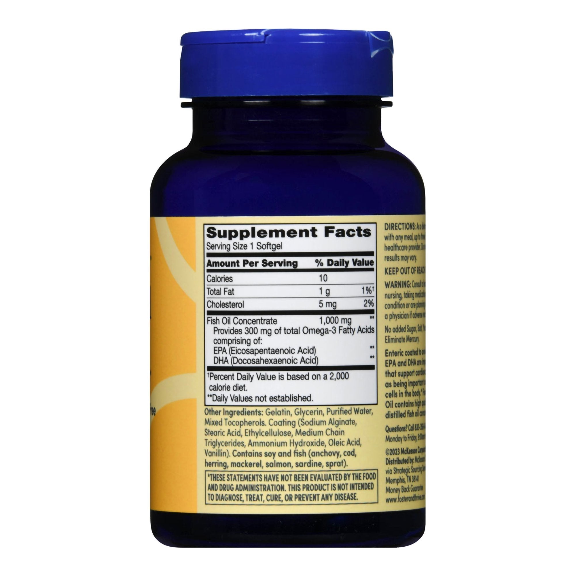 Foster & Thrive™ Fish Oil 1000 mg Softgels 01093995738