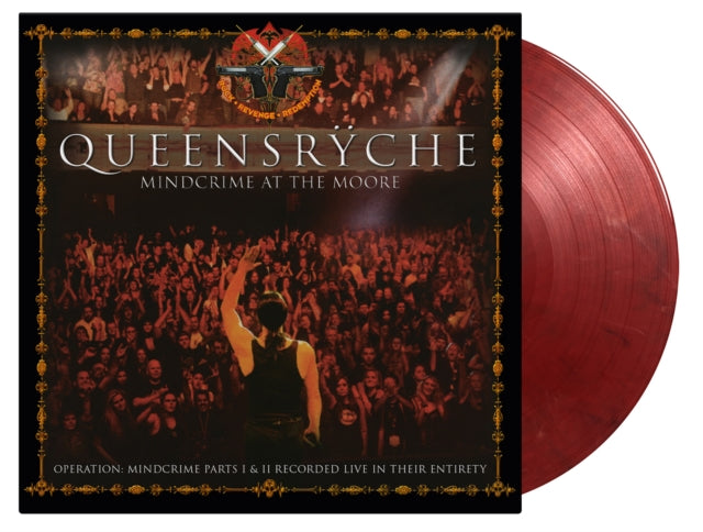 Queensryche - Empire (2LP/Clear Vinyl) & Empire (180G/Translucent Red Audiophile LP Vinyl/30Th Anniversary Limited Edition/Gatefold Cover) & Mindcrime At The Moore (4LP/Limited/Translucent Red, Solid White & Black Marbled Vinyl/180G)