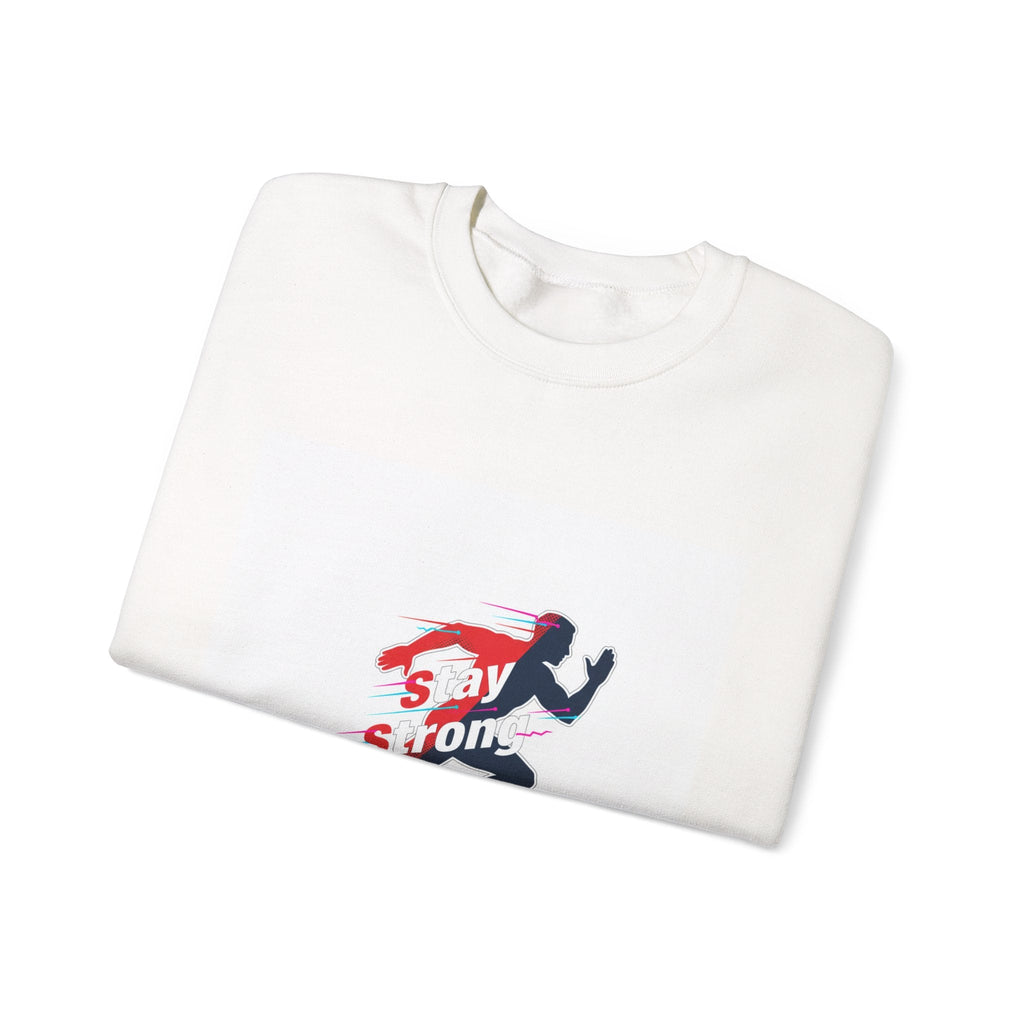 Stay Strong Runner Sweatshirt | Fitness Motivation, Activewear Workout