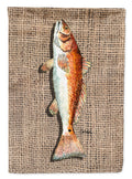 Red Fish Garden Flag Mailbox Decorative Yard Banner Outside Patio Artwork for Flower Beds, Garden Size, Multicolor