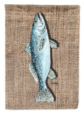 Fish Speckled Trout Garden Flag Mailbox Decorative Yard Banner Outside Patio Artwork for Flower Beds, Garden Size, Multicolor