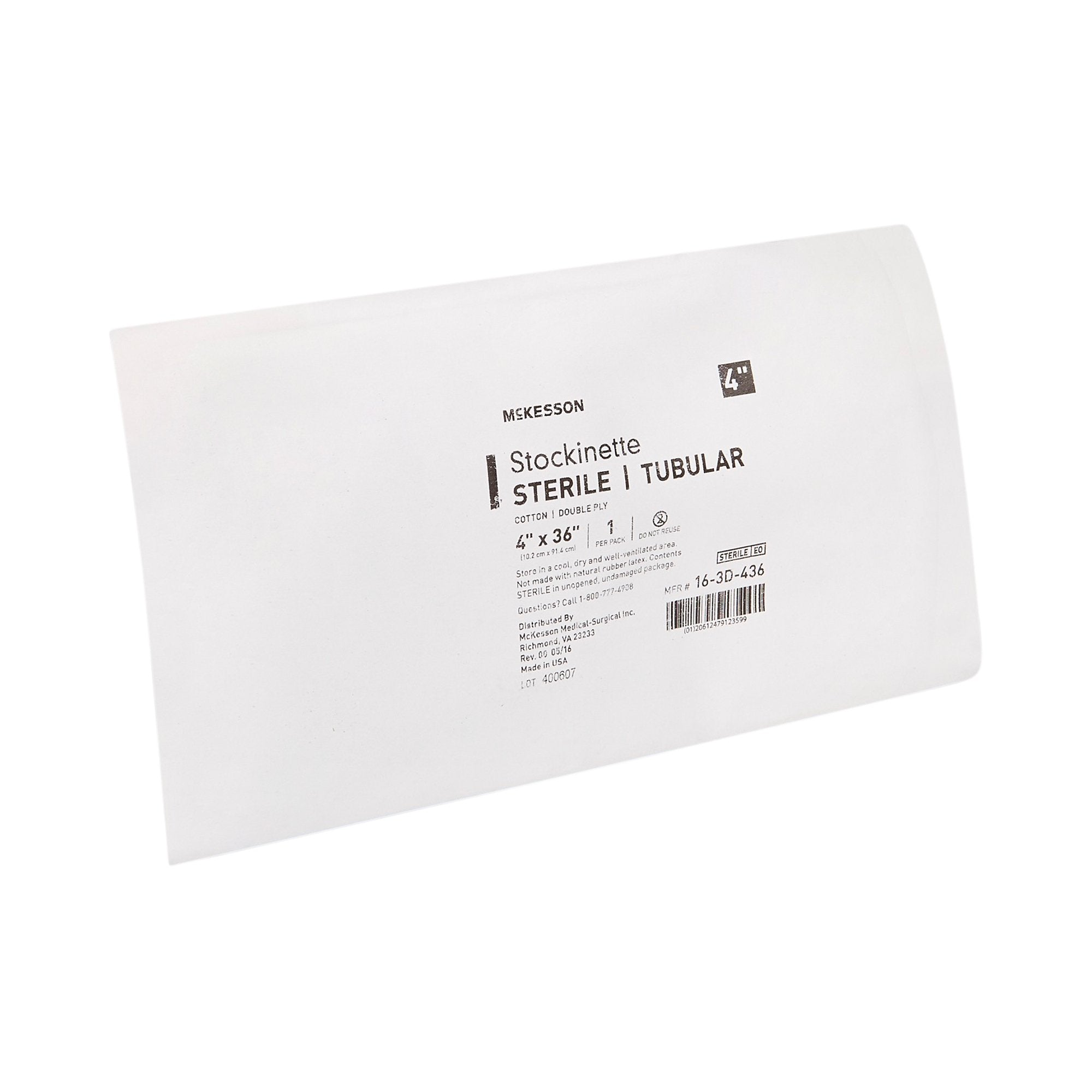 McKesson Beige Cotton Tubular Stockinette, 4 x 36 Inch 16-3D-436