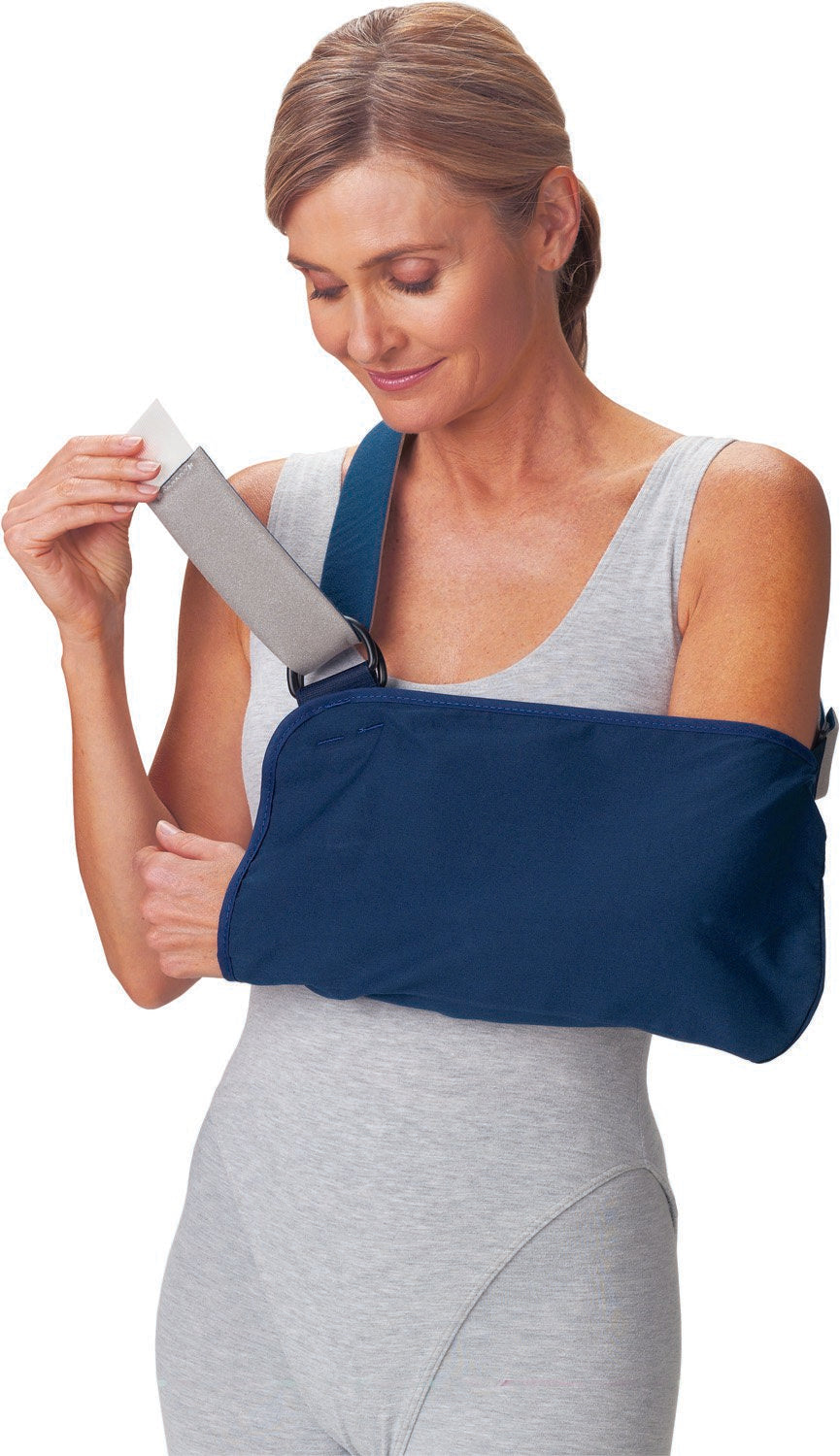 ProCare® Unisex Navy Blue Cotton / Polyester Arm Sling, Large 79-84157