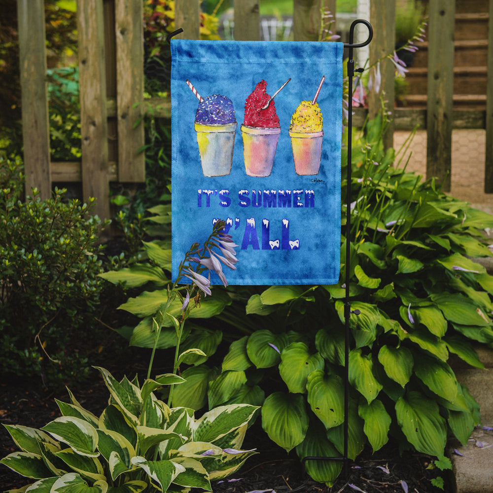 Snowballs and Snowcones Garden Flag Mailbox Decorative Yard Banner Outside Patio Artwork for Flower Beds, Garden Size, Multicolor
