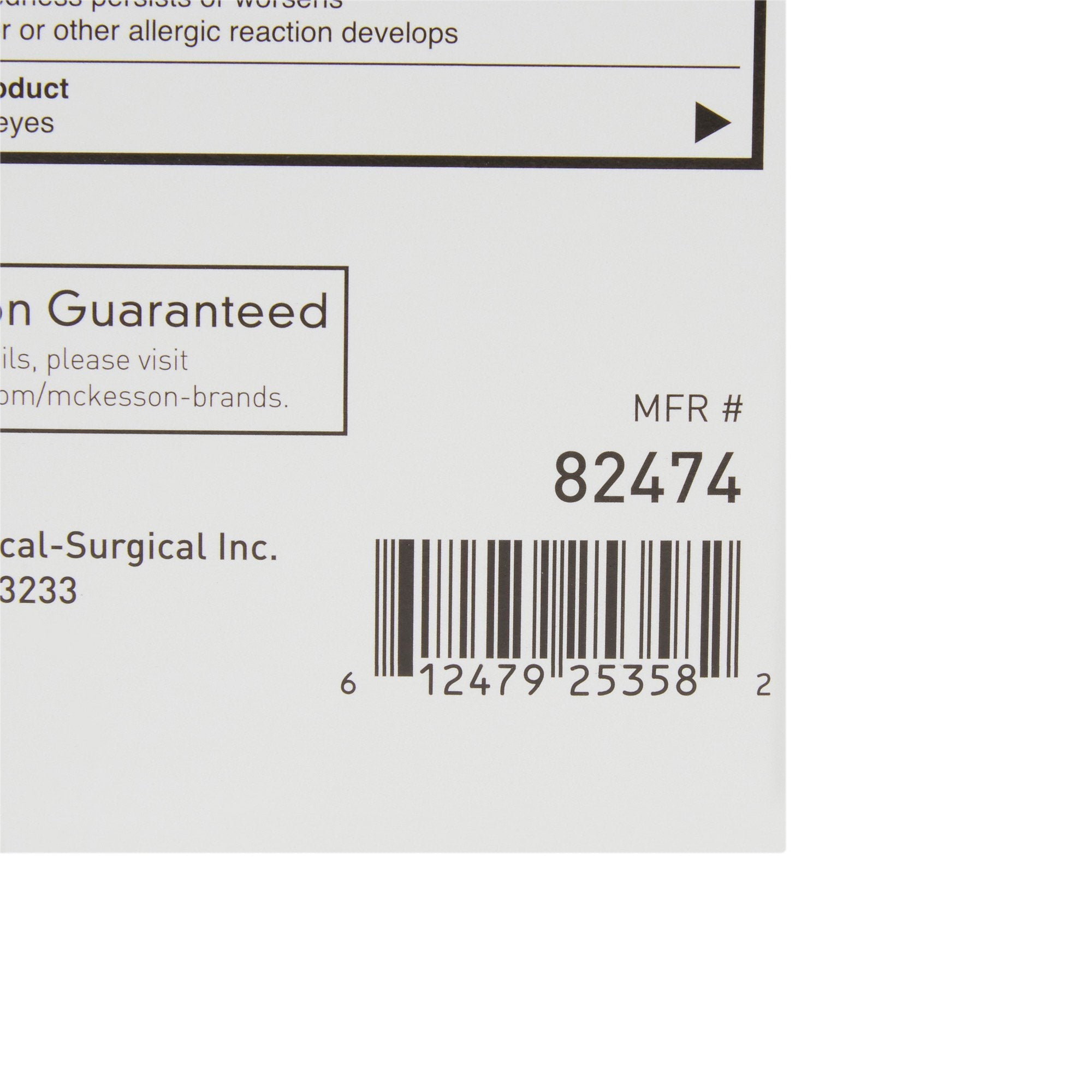 McKesson Benzocaine Oral Pain Relief 82474