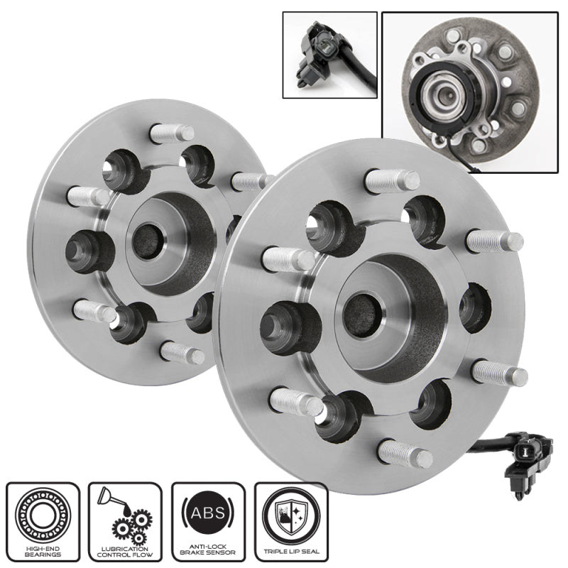 SPYDER xTune Wheel Bearing and Hub ABS Chevy Colorado 04-08 - Front Left and Right BH-515104-05 9939181