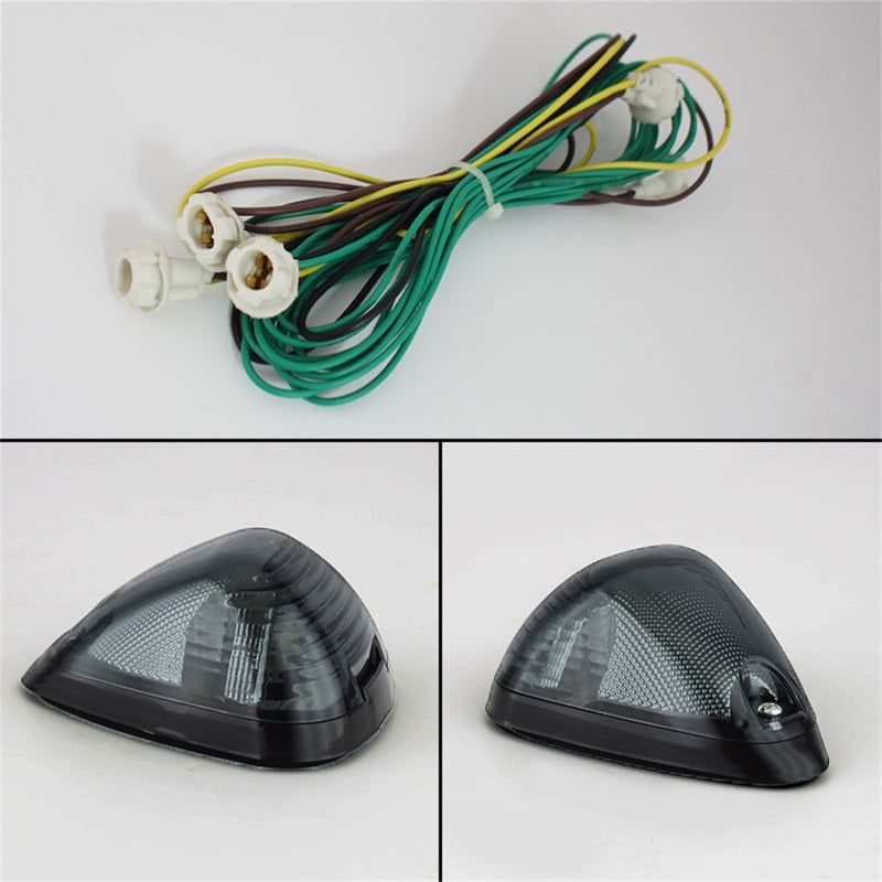 SPYDER xTune Ford SuperDuty F250-F250 99-15 Amber LED Cab Roof lights - Smoke ACC-LED-FDSD99-CR-SM 9924590