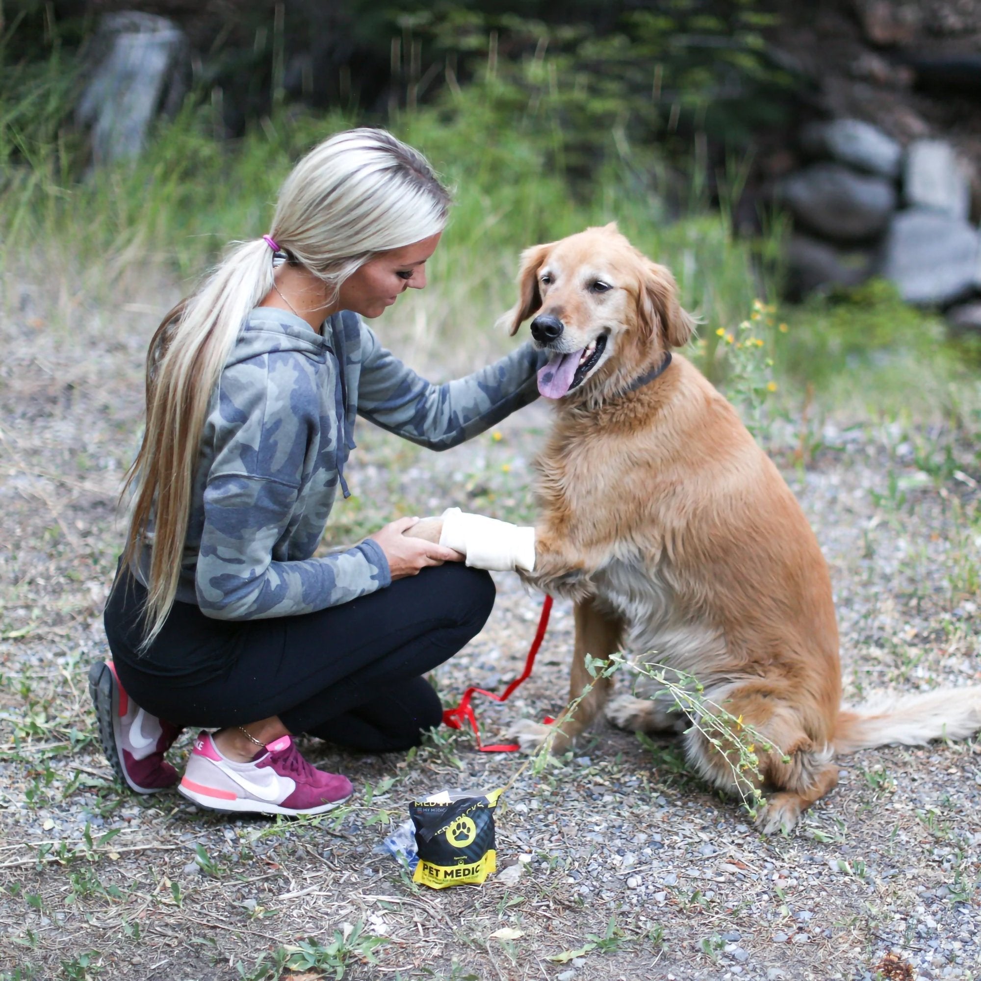 Med Packs™ First Aid Kit for Pets – Dog Injury Supplies in Portable Pouch MM-MED-PACK-PET-EA
