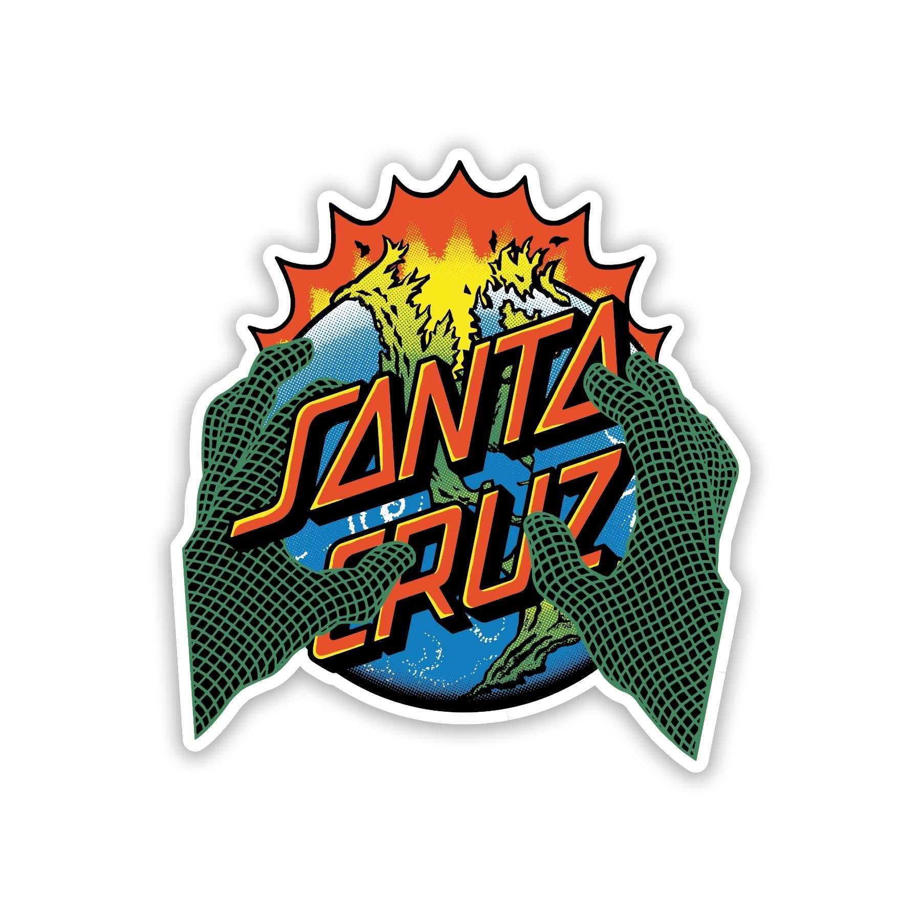 Santa Cruz Kendall End Of The Dot Sticker