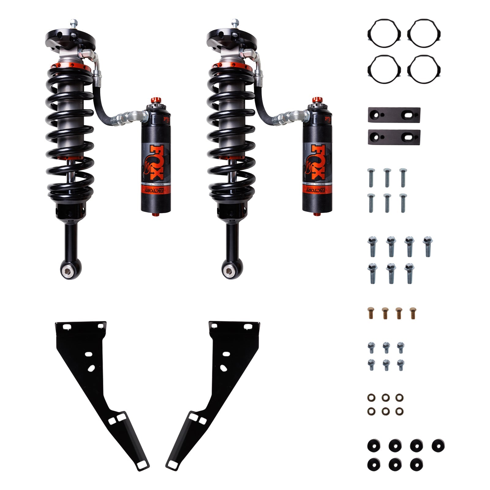 FACTORY RACE SERIES 2.5 INTERNAL BYPASS RESERVOIR SHOCK (PAIR) - ADJUSTABLE