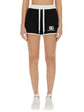 Dolce & Gabbana Women Shorts With Logo Embroidery