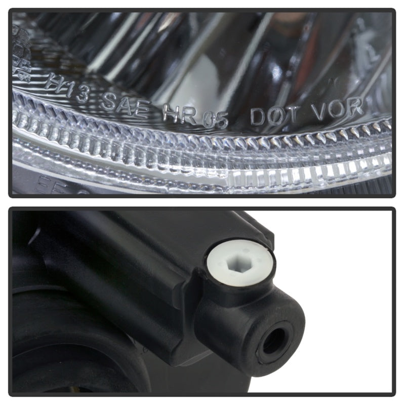 SPYDER xTune 07-17 Jeep Patriot (w/o Auto Leveling Lights) OEM Style Headlights - Chrome (HD-JH-JPA07-OE-C) 9042751