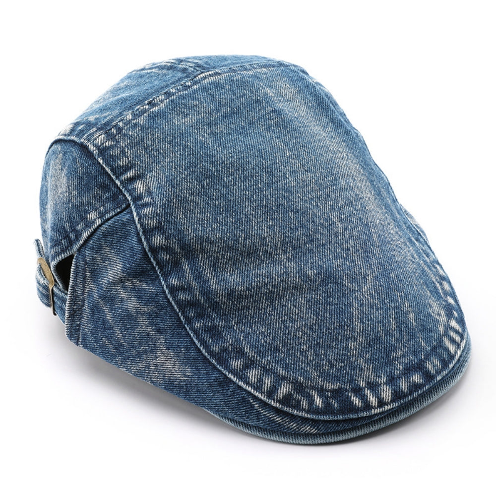 Solid-color Light Board Adjustable For Water-washing To Achieve An Aged And Vintage Look. This Simple And Stylish Fedora Hat Is Suitable For Daily Shopping And Traveling.