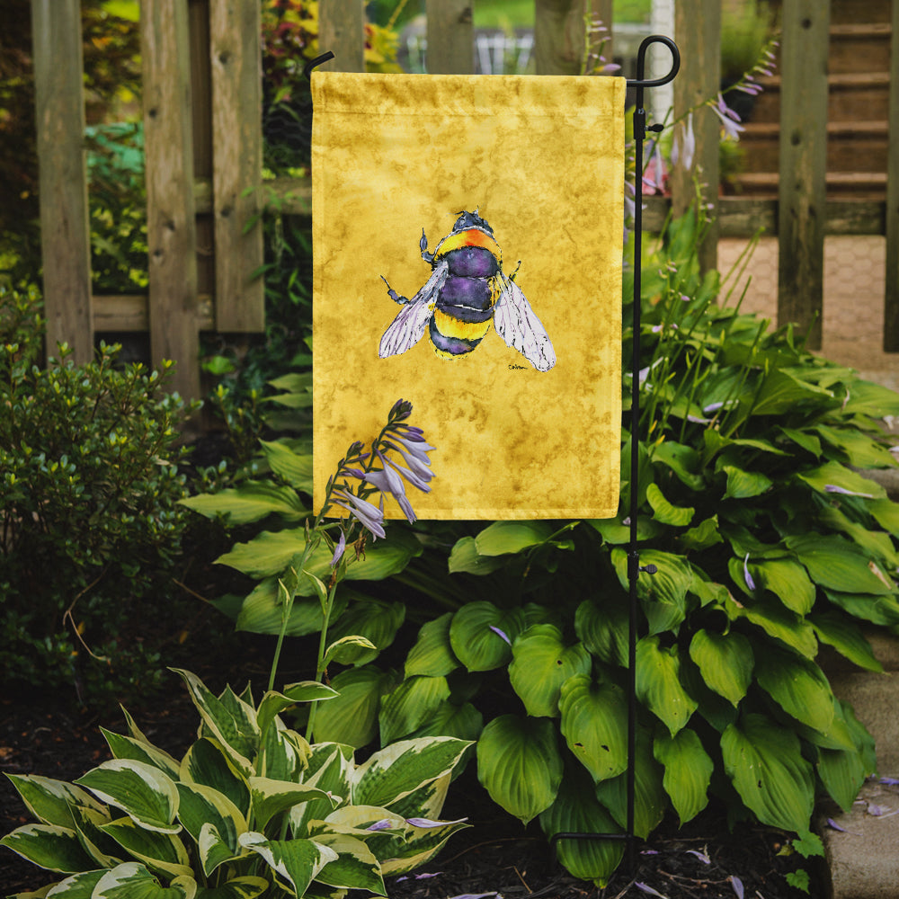 Bee on Yellow Garden Flag Mailbox Decorative Yard Banner Outside Patio Artwork for Flower Beds, Garden Size, Multicolor
