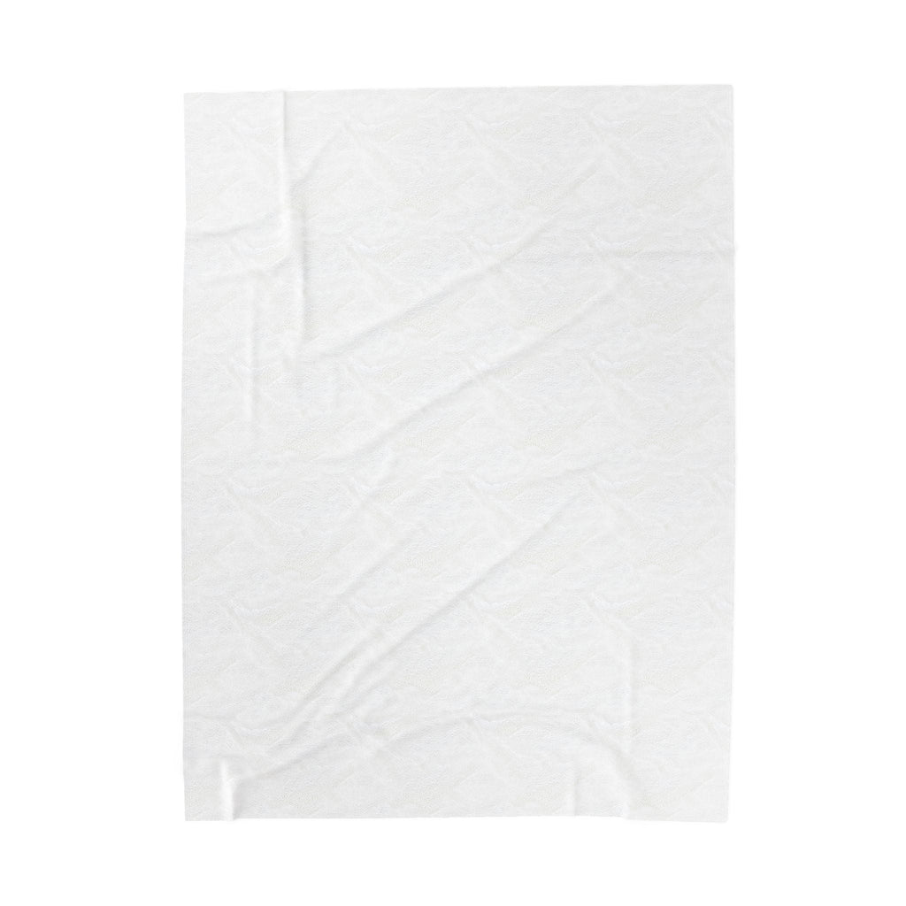 Yeet Skeet Repeat Velveteen Blanket | Slogan & Glitch Graphic