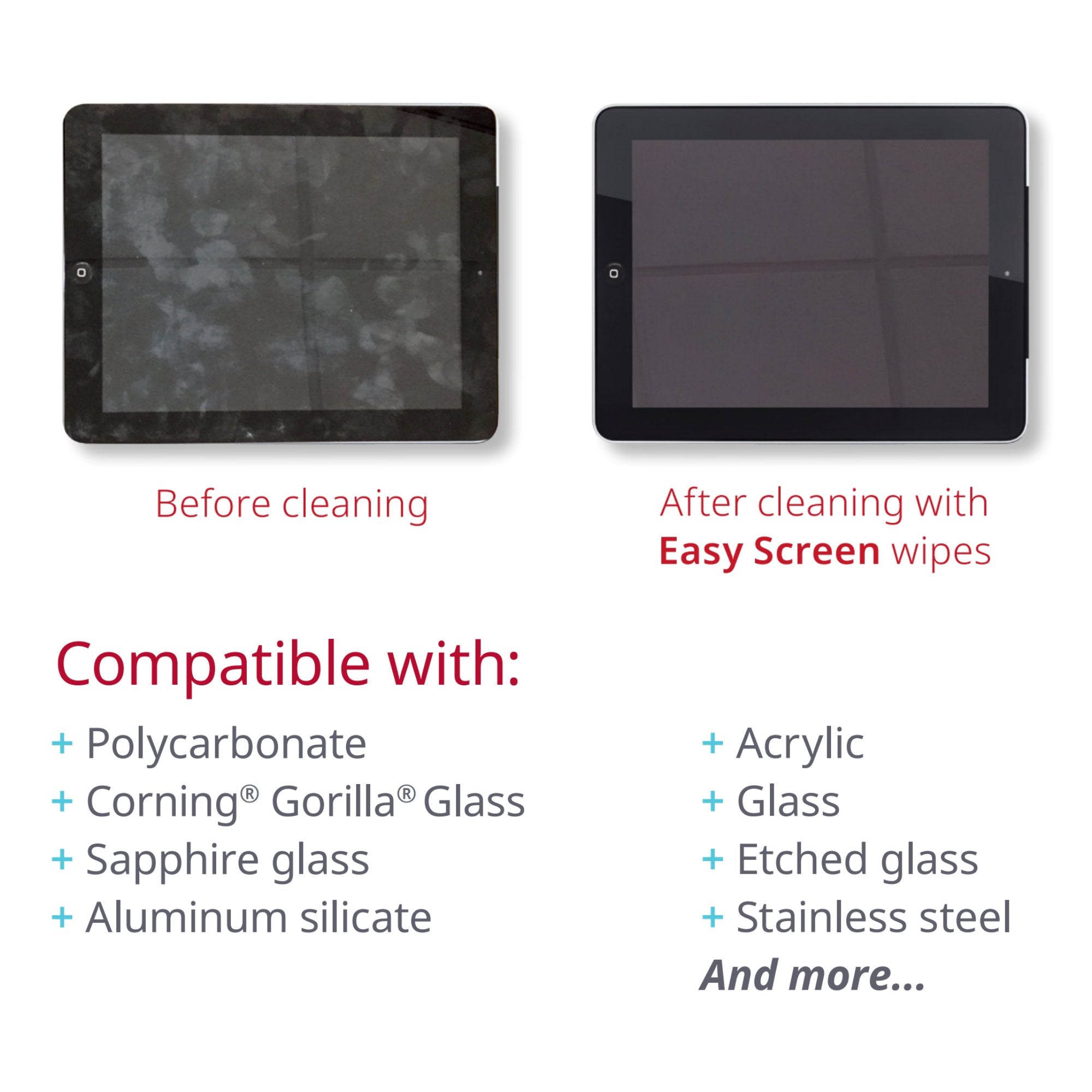 PDI® Easy Screen™ Cleaning Wipe, Individual Packet H01050
