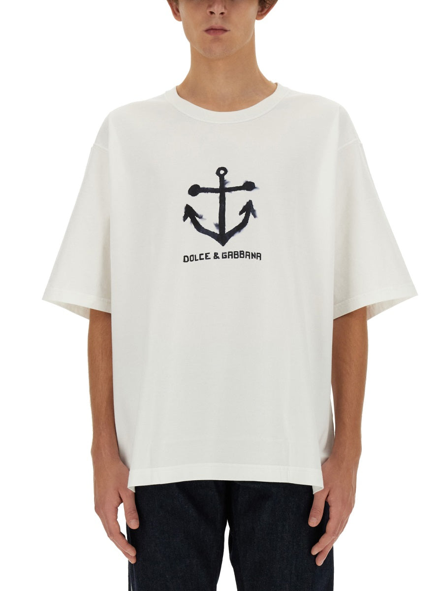 Dolce & Gabbana Men T-Shirt With Logo