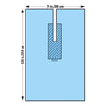 Surgical Drape U-Drape 80 W X 124 L Inch Sterile - 89079
