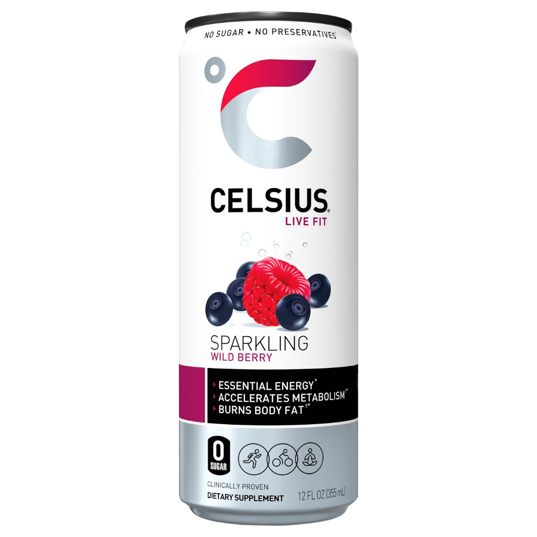Celsius Wild Berry Sparkling Fitness Drink (12?oz)