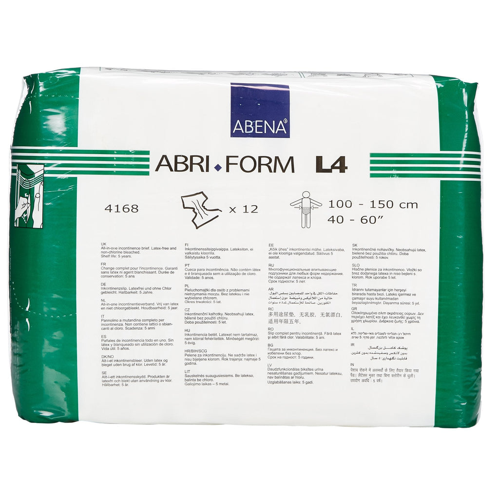 Abri-Form™ Comfort L4 Incontinence Brief, Large 4168